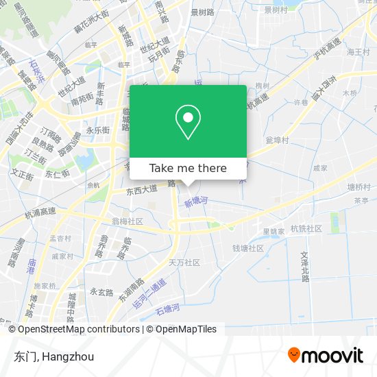 东门 map