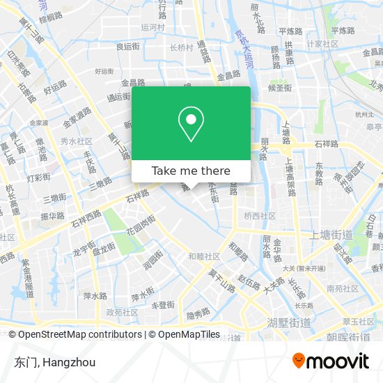 东门 map