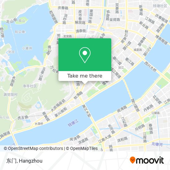 东门 map