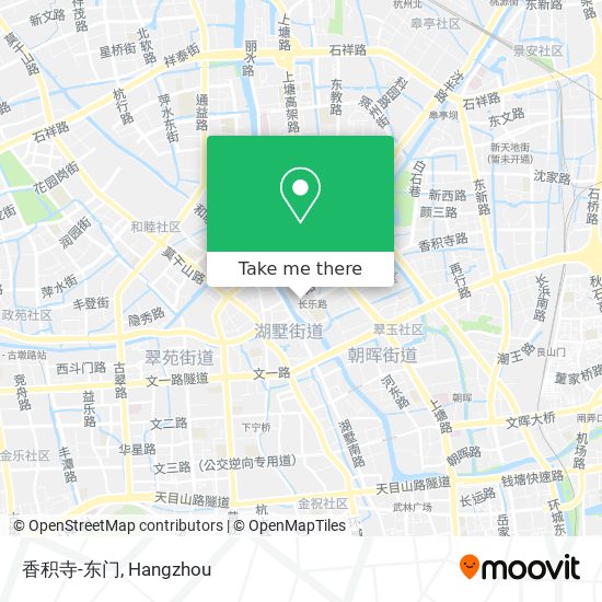香积寺-东门 map