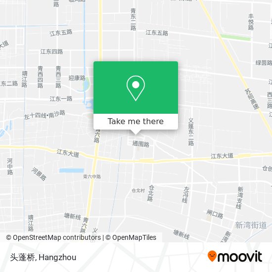 头蓬桥 map