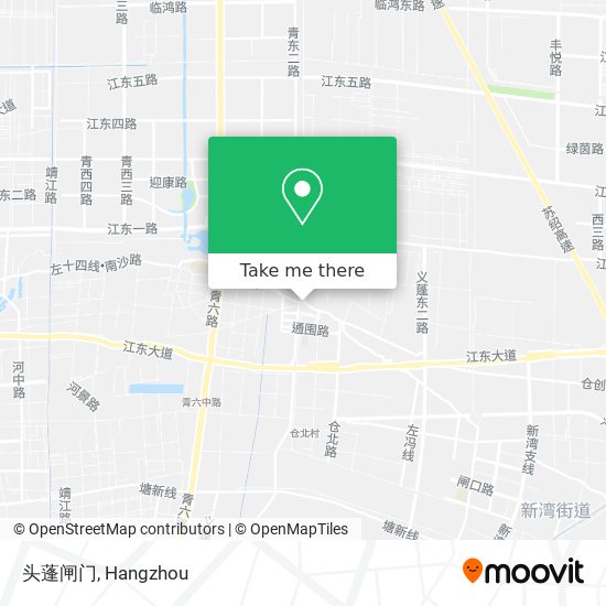 头蓬闸门 map