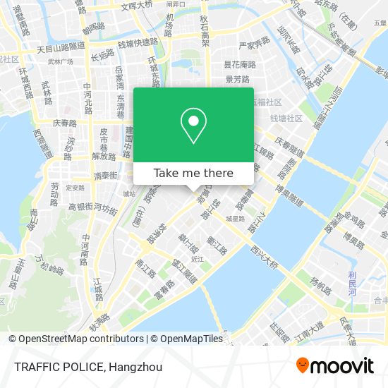 TRAFFIC POLICE map