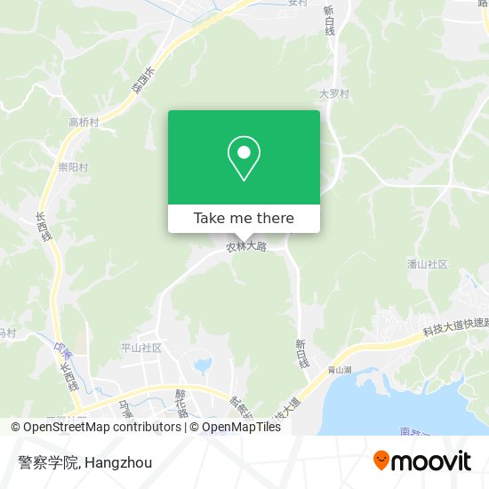 警察学院 map