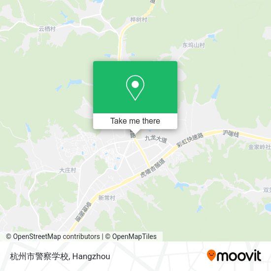 杭州市警察学校 map