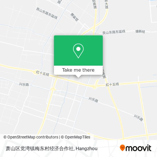 萧山区党湾镇梅东村经济合作社 map