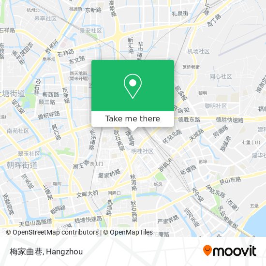 梅家曲巷 map