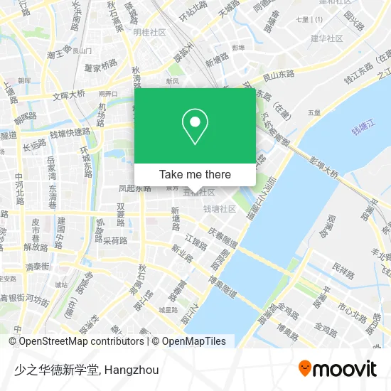 少之华德新学堂 map