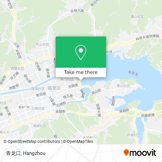 青龙口 map