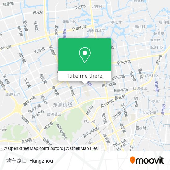 塘宁路口 map