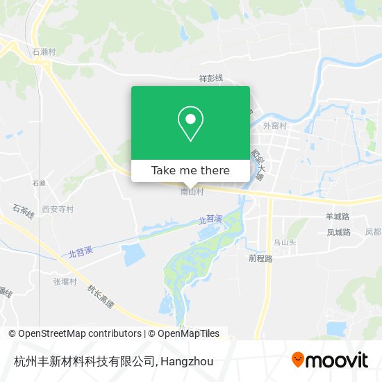 杭州丰新材料科技有限公司 map