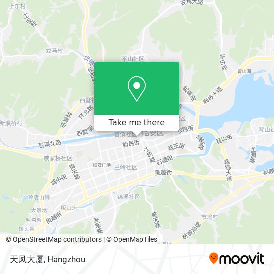 天凤大厦 map