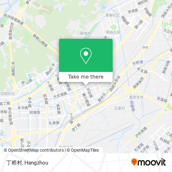 丁桥村 map