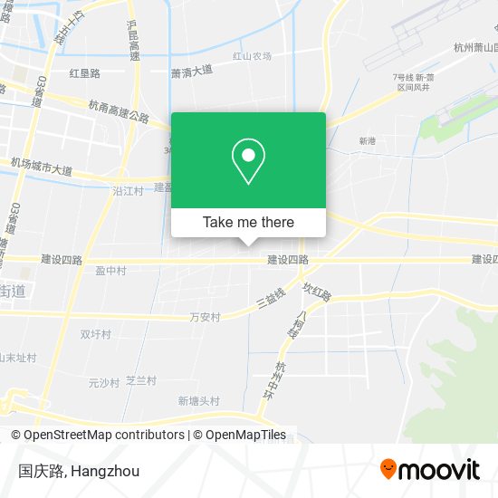 国庆路 map
