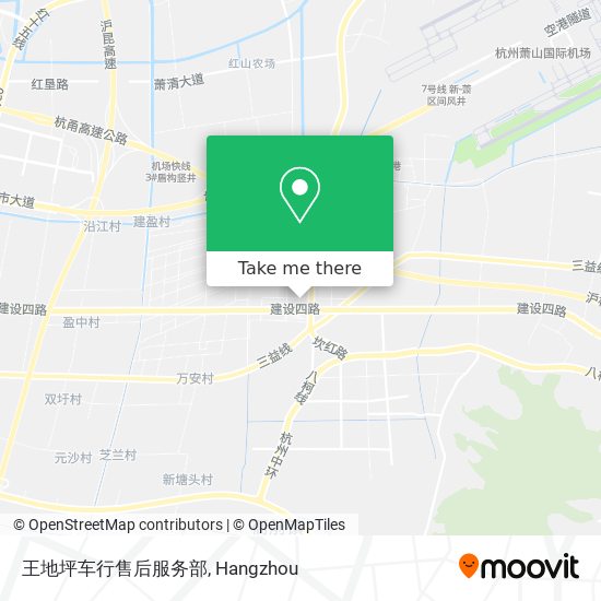 王地坪车行售后服务部 map