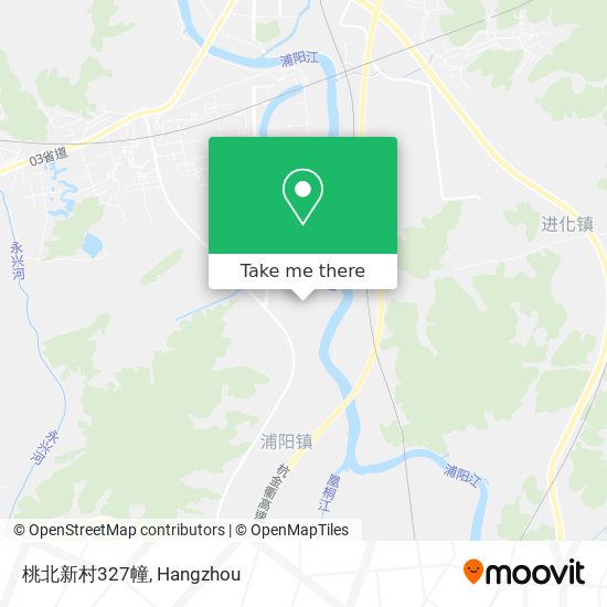 桃北新村327幢 map