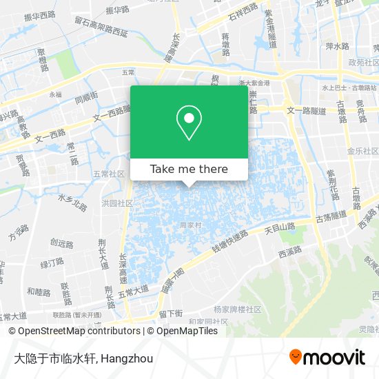 大隐于市临水轩 map