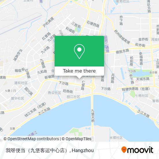 我呀便当（九堡客运中心店） map