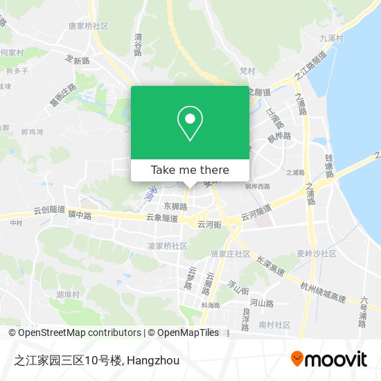 之江家园三区10号楼 map