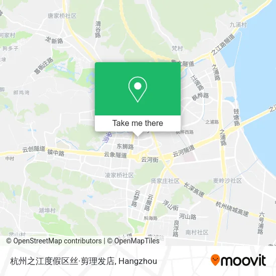杭州之江度假区丝·剪理发店 map