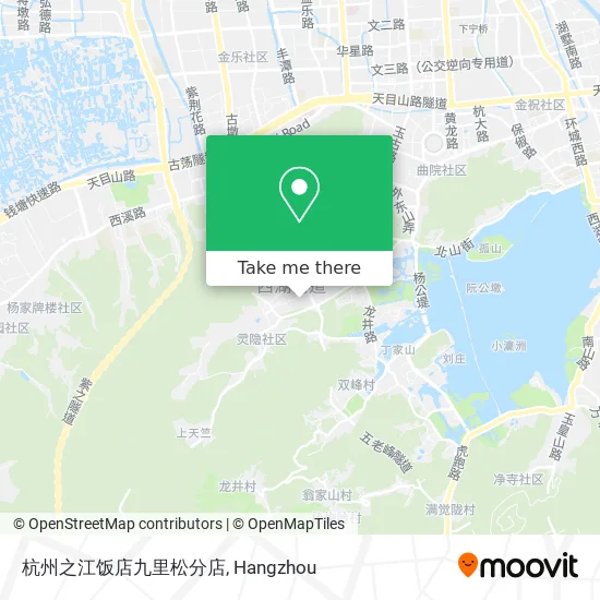 杭州之江饭店九里松分店 map