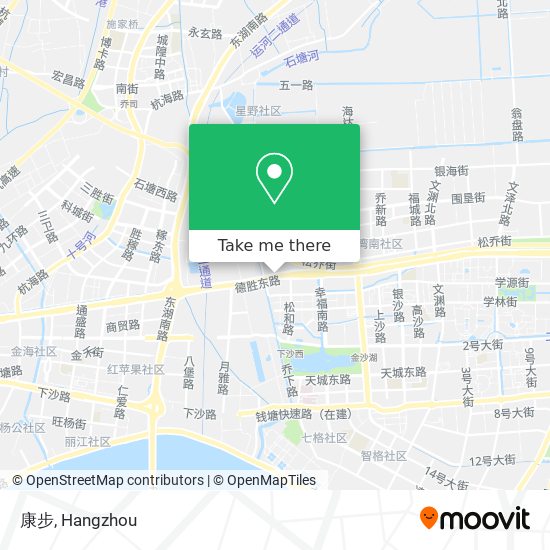 康步 map