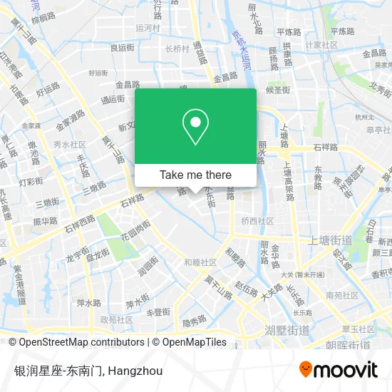 银润星座-东南门 map