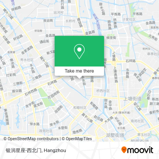 银润星座-西北门 map