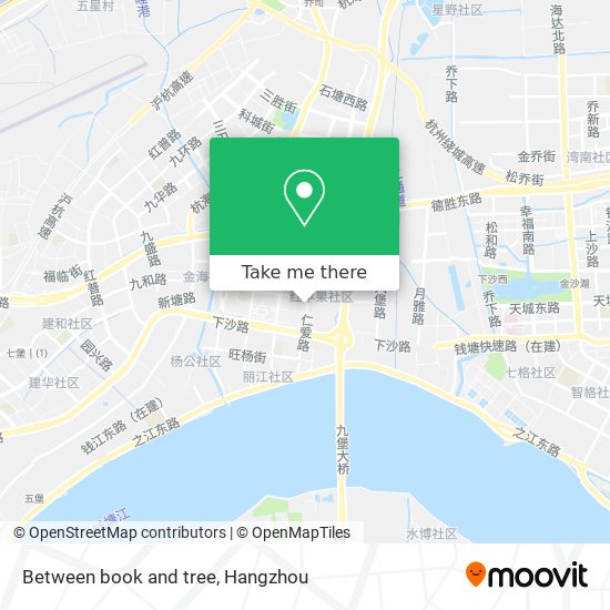 Between book and tree map