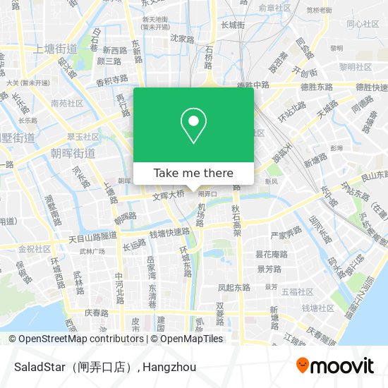 SaladStar（闸弄口店） map