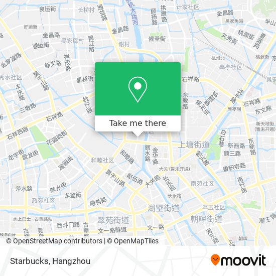 Starbucks map