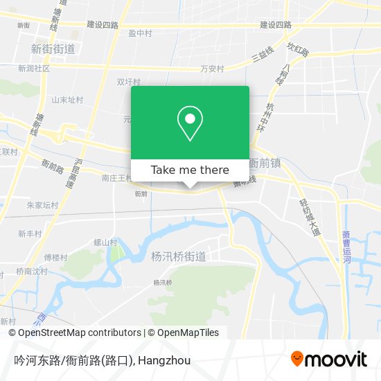 吟河东路/衙前路(路口) map