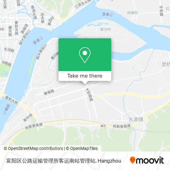 富阳区公路运输管理所客运南站管理站 map