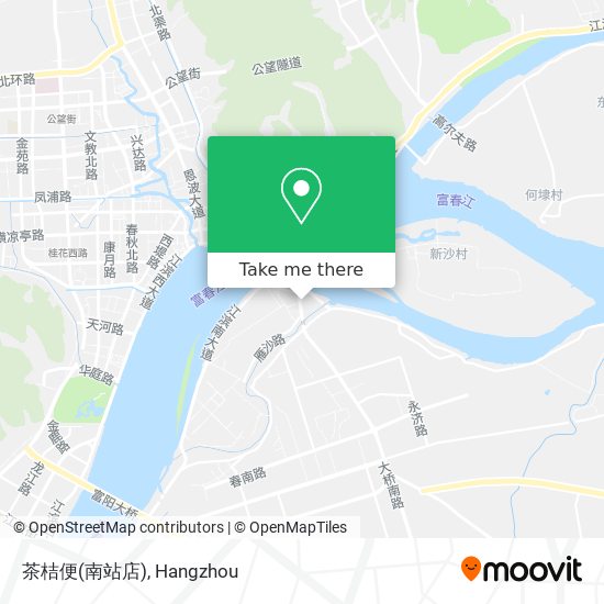 茶桔便(南站店) map