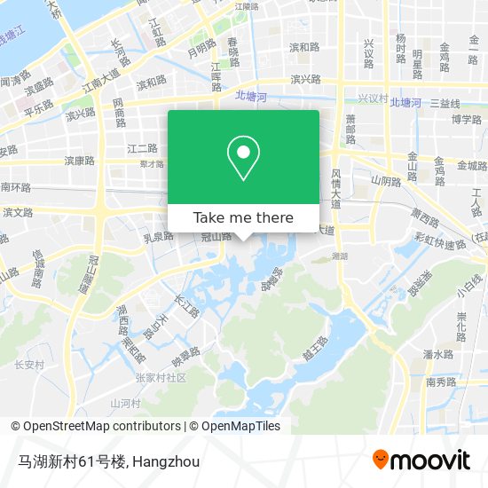 马湖新村61号楼 map