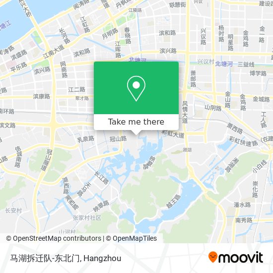 马湖拆迁队-东北门 map