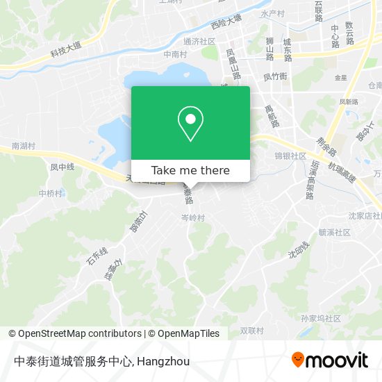 中泰街道城管服务中心 map