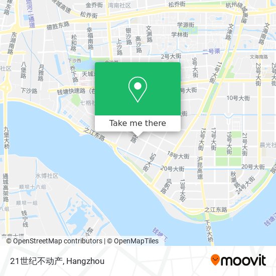 21世纪不动产 map