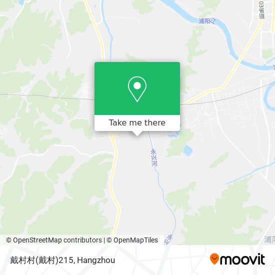戴村村(戴村)215 map
