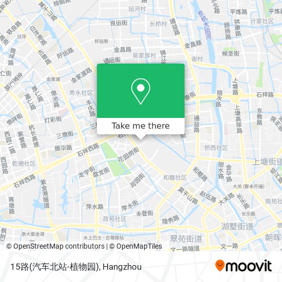 15路(汽车北站-植物园) map