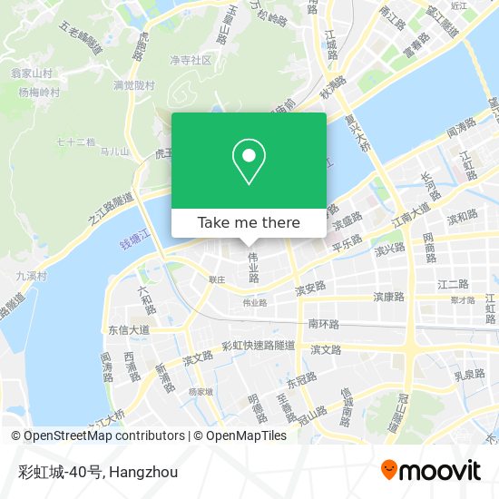 彩虹城-40号 map