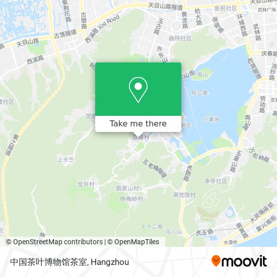 中国茶叶博物馆茶室 map