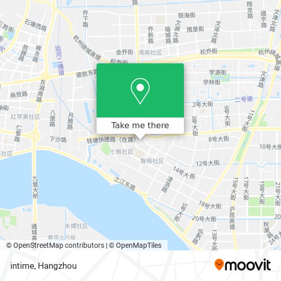 intime map