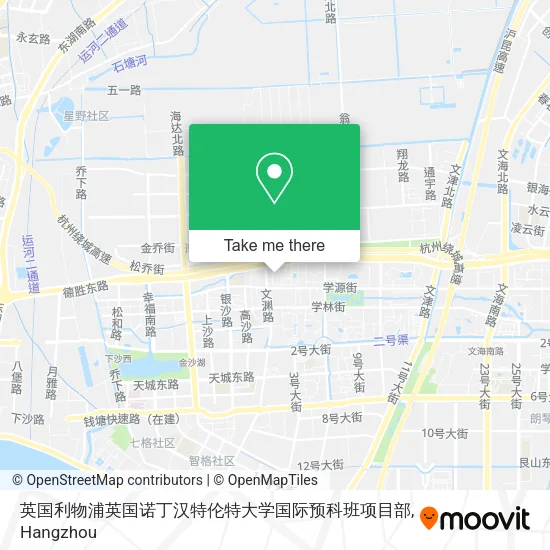 英国利物浦英国诺丁汉特伦特大学国际预科班项目部 map