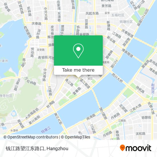 钱江路望江东路口 map