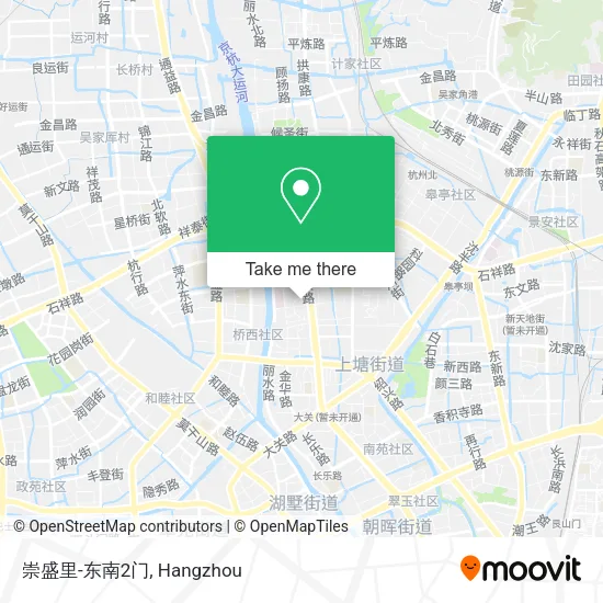 崇盛里-东南2门 map