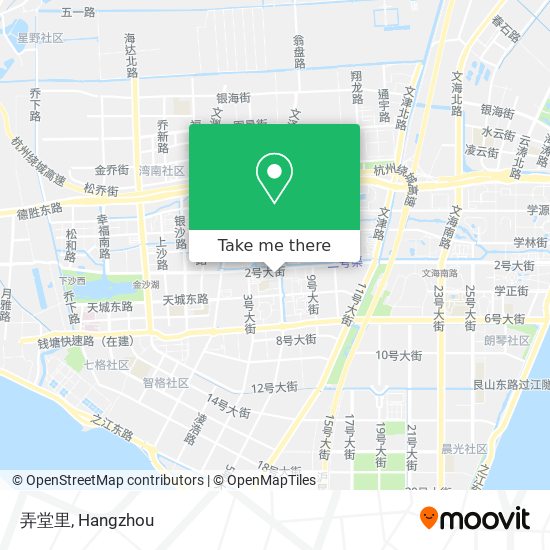 弄堂里 map