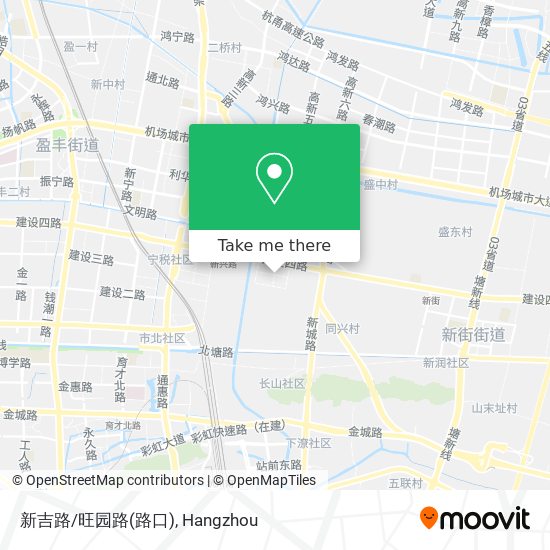 新吉路/旺园路(路口) map