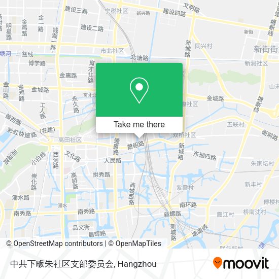 中共下畈朱社区支部委员会 map