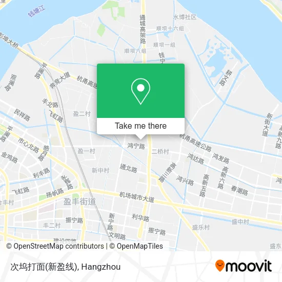 次坞打面(新盈线) map